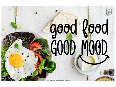 good food good mood classy font fonts handlettering illustration inumocca lettering type typeface typography vintage badges vintage font