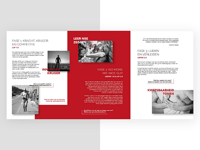 Brochure design (inside)