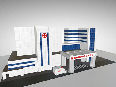 Hospital 3d model