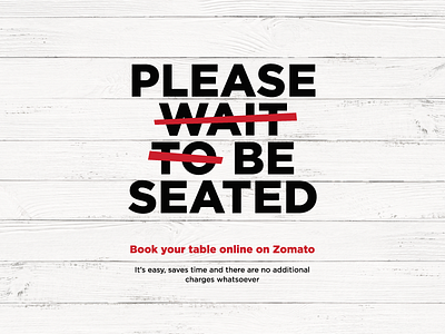 Table Reservation Concept book restaurant table zomato