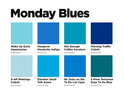 #MondayMotivation NOT card coffee hex humor monday morning pantone start week