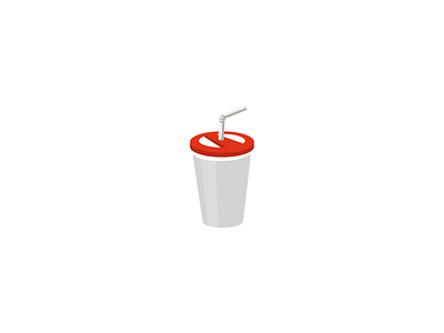 New year's resolution: no soda 🙌🏽 branding coke design flat glass icon illustration soda ui ux vector web