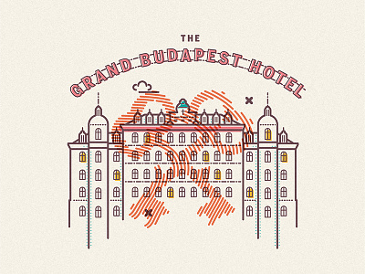 Society of the Crossed Keys budapest film grand guests hotel icon illustration keys lines mendls