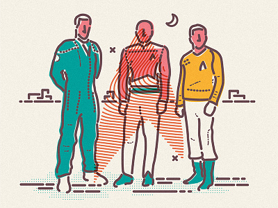 Star Trekking archer enterprise hero icon illustration kirk lines picard sci fi space star trek