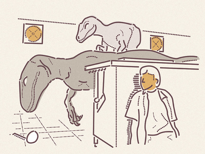 Raptors 90s colour dinosaur egg experiment icon illustration jurassic park lines prehistoric