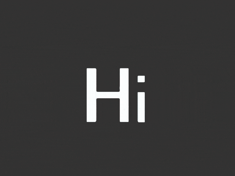 Hello World 3d animation cinema4d debut first hello loop motion