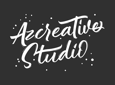 Azcreative Studio Logo branding creative design identity illustration illustrator logo minimal modern portfolio