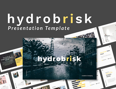 Hydrobrisk - Creative Presentation Template agency business clean company corporate creative modern photography pitchdeck portfolio simple startup studio