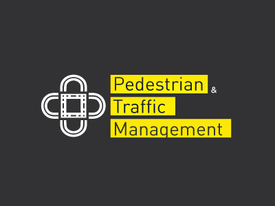 Pedestrian & Traffic Management Logo brand branding design graphic design logo