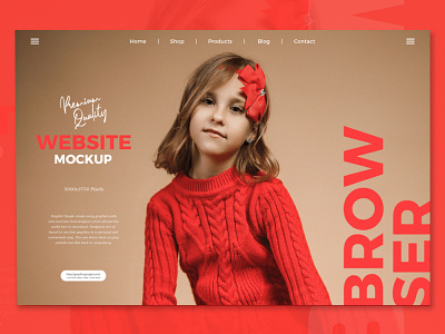 Website Mockup | ui/ux Design 3d adobe photoshop branding design graphic design homepage layout ui ux web web design webdesign website website design