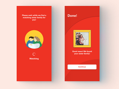 Anti - Child Poverty App / p4 children colorful design family figma help icon illustration ios minimal ui unicef