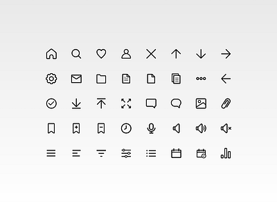 Basic Icon Set