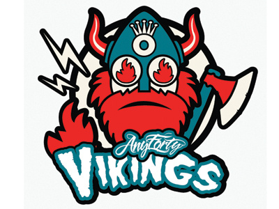 AnyForty Vikings anyforty illustration merch tee viking