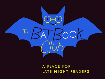 The Bat Book Club bat book illustration