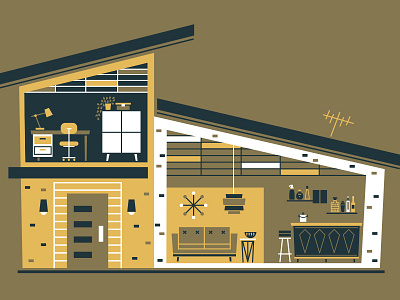 Mid-Century Modern House 03