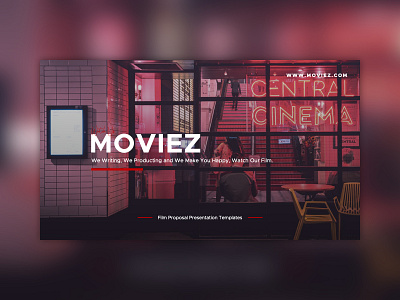 Cover From Moviez Presentation Template clean creative elegant header modern movie movie app movies movies app photography portfolio presentation design presentation template product design