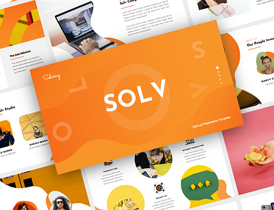Solv - Start Up Creative Presentation business creative googleslides keynote layout layoutdesign modern powerpoint design presentation presentation template startup