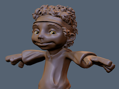 Miguel 0002 Screenshot 1 character kid screenshot sculpting sketch