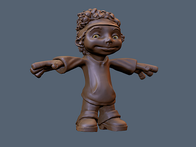 Miguel 0001 Screenshot 3b character kid screenshot sculpting sketch