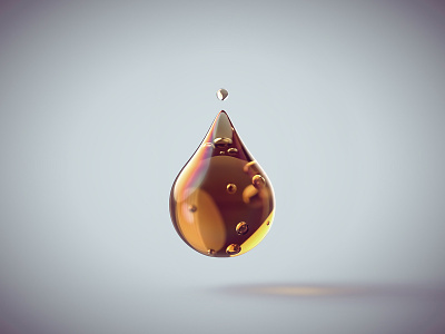 Droplet exploration 02 drop droplet oil