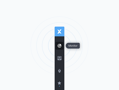 Navigation bar - Convexum app button design desktop app desktop design drone drones main menu menu minimal minimalism minimalistic nav navbar navigation bar navigation menu product design toolbar tooltip ui