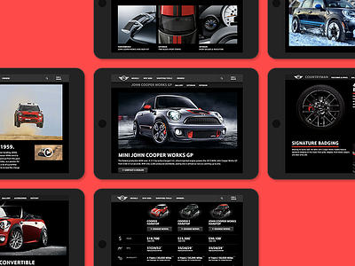 MINIUSA.com Redesign adaptive boot stripe mini miniusa responsive speed holes turbo web design web site