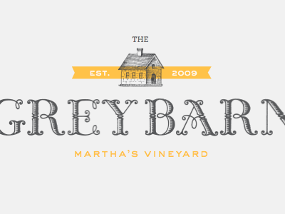 The Grey Barn logo type