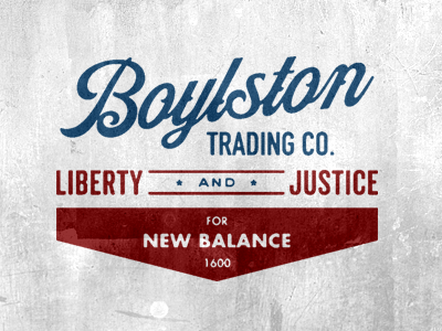 Boylston Trading Co x New Balance