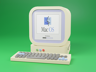 Macintosh Lite bangalore bigsur blender blender3d design macos octane photoshop swiggy ui