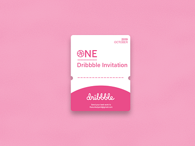 Dribbble invite