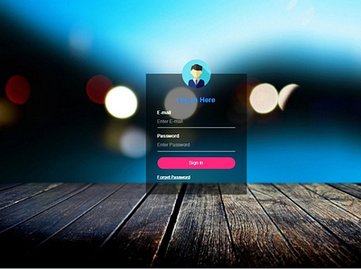 Transparent Login Form (i can do it with HTML and CSS) design draw drawing graphic design html ui