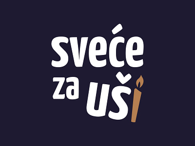 Sveće za Uši - Logo design adobe adobe illustrator behance branding candle logo design idea design inspiration dribbble ear candle logo graphic design instagram logo logo idea logo inspiration logodesign svece za usi vector vector art zhivkovich zhivkovichdesign