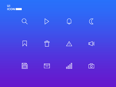 UI Icon app design icon ui ux vector web