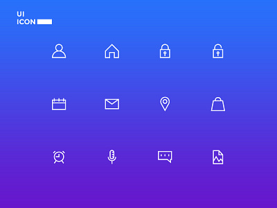 UI Icon app design icon ps ui ux vector web