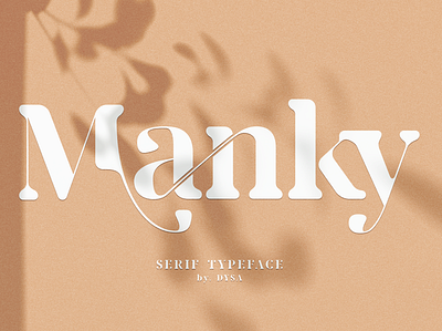 Manky - Serif Typeface book branding clean contemporary corporate display elegant fashion font friendly headline legible magazine modern poster serif technical text thin vintage