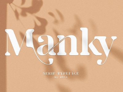 Manky - Serif Typeface