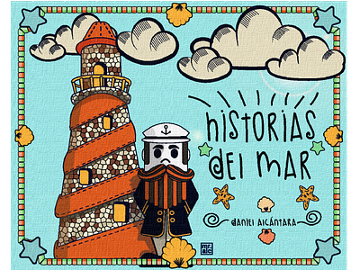 Historias del mar book ilustración