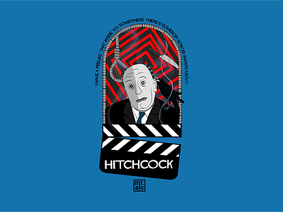 Alfred Hitchcock Presents book cartoon cine culturepop design digital diseño doodle art illustration ilustración personajes vector