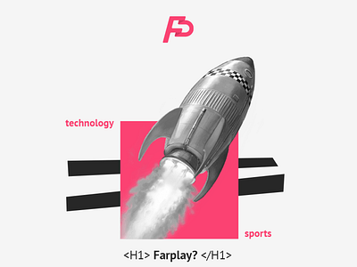 Farplay collage editorial design instagram social media