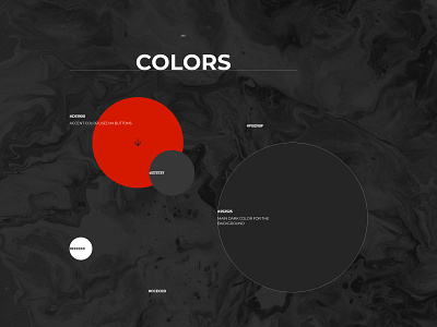 Quitebyte IT company colors branding design fashion minimal typogaphy ui ux uxui web website
