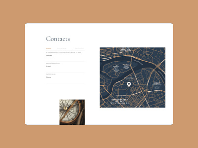 Law firm contacts page