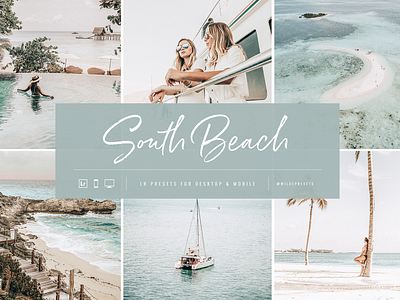 South Beach Lightroom Presets by Wilde Presets