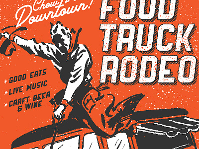 Food Truck Rodeo 2016 Poster