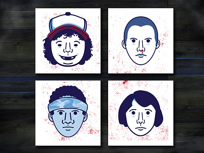 Stranger Things Print Set