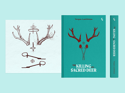 'The Killing of a Sacred Deer' Book Cover concept book book cover design illustration photoshop