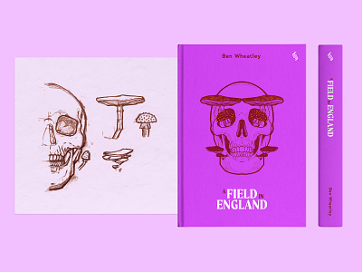 'A Field in England' Book Cover Concept