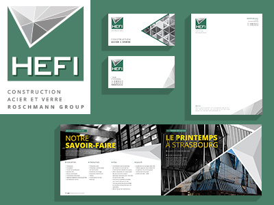 Hefi architecture branding communication design identity logotype strasbourg