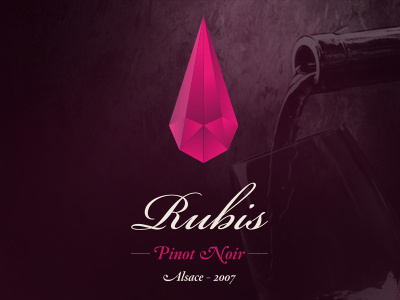 Rubis branding communication grower identity luxury wine