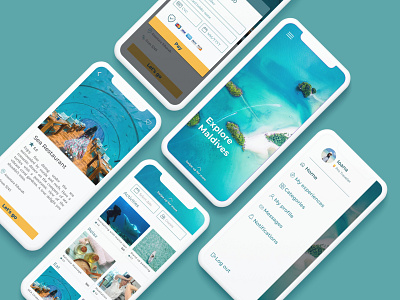 Explore Maldives - a travel app case study