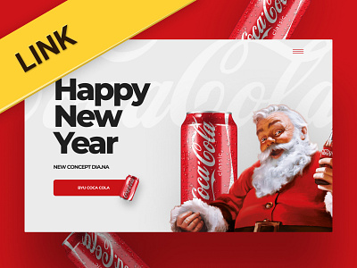 New concept to Coca Cola branding coca cola cocacola concept design design figma figmadesign follow free free figma free file freebie freebies freelance freelance design freelancer newyear red redesign redesign concept